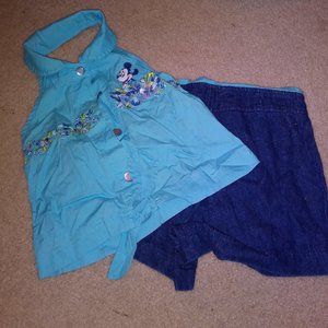 Minnie Mouse Short Set